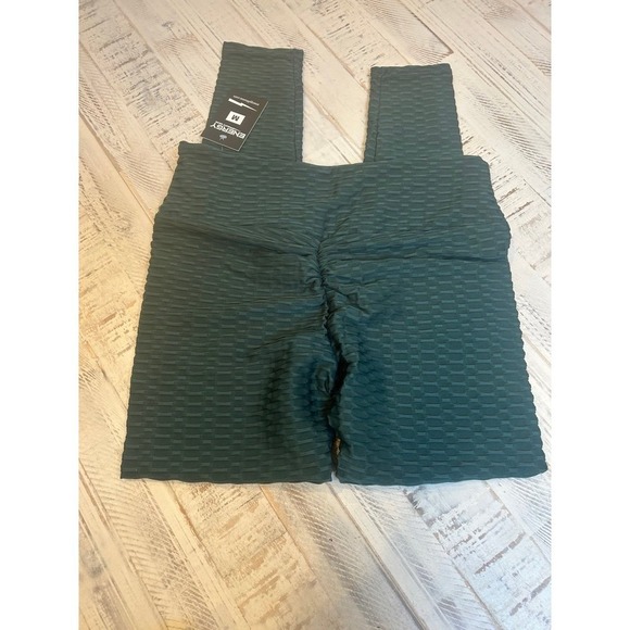 Energy‎ fitAnti-Cellulite High Waisted leggings 3 pairs NWTTextured Leggings SzM - Picture 6 of 11